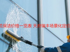 2025成都开荒保洁价格一览表 天府瑞丰场景化定价(无隐形收费)