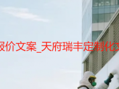 成都开荒保洁报价文案_天府瑞丰定制化文案可直接参考