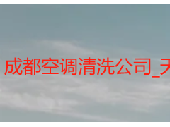 成都空调清洗公司_天府瑞丰保洁，本地正规，专业清洗更省心