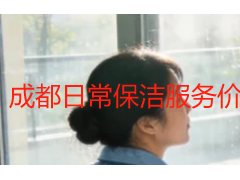 成都日常保洁服务价格表 成都天府瑞丰保洁收费标准