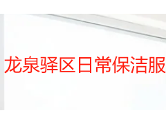 龙泉驿区日常保洁服务：本地化适配的居家清洁方案