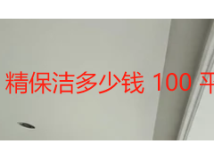 精保洁多少钱 100 平？2026 价格明细 + 影响因素 + 选型参考