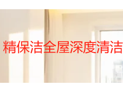 精保洁全屋深度清洁新房_成都新房精细开荒